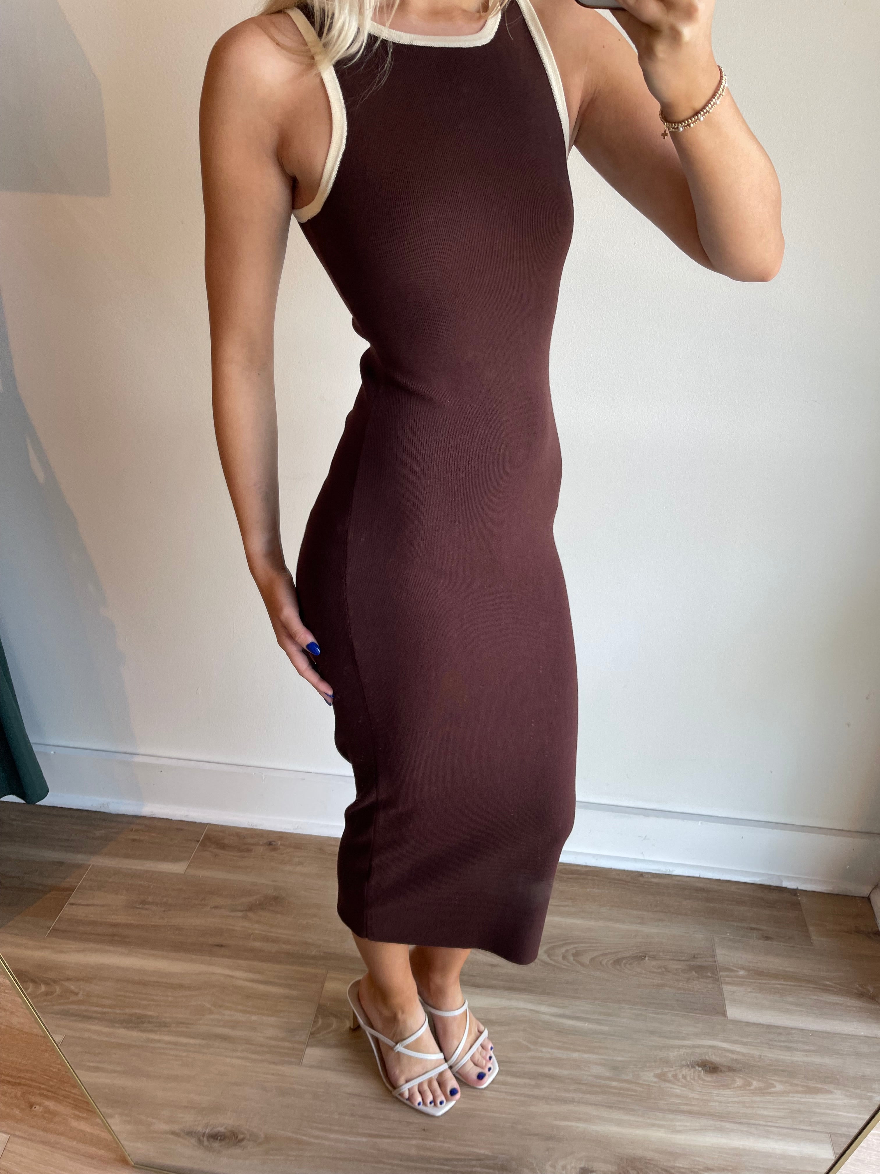 Frances Knit Midi Dress