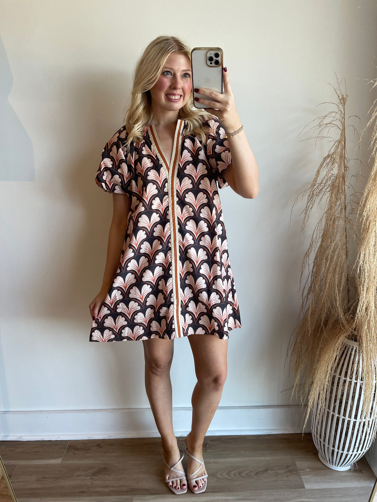 Eva Floral Mini Dress