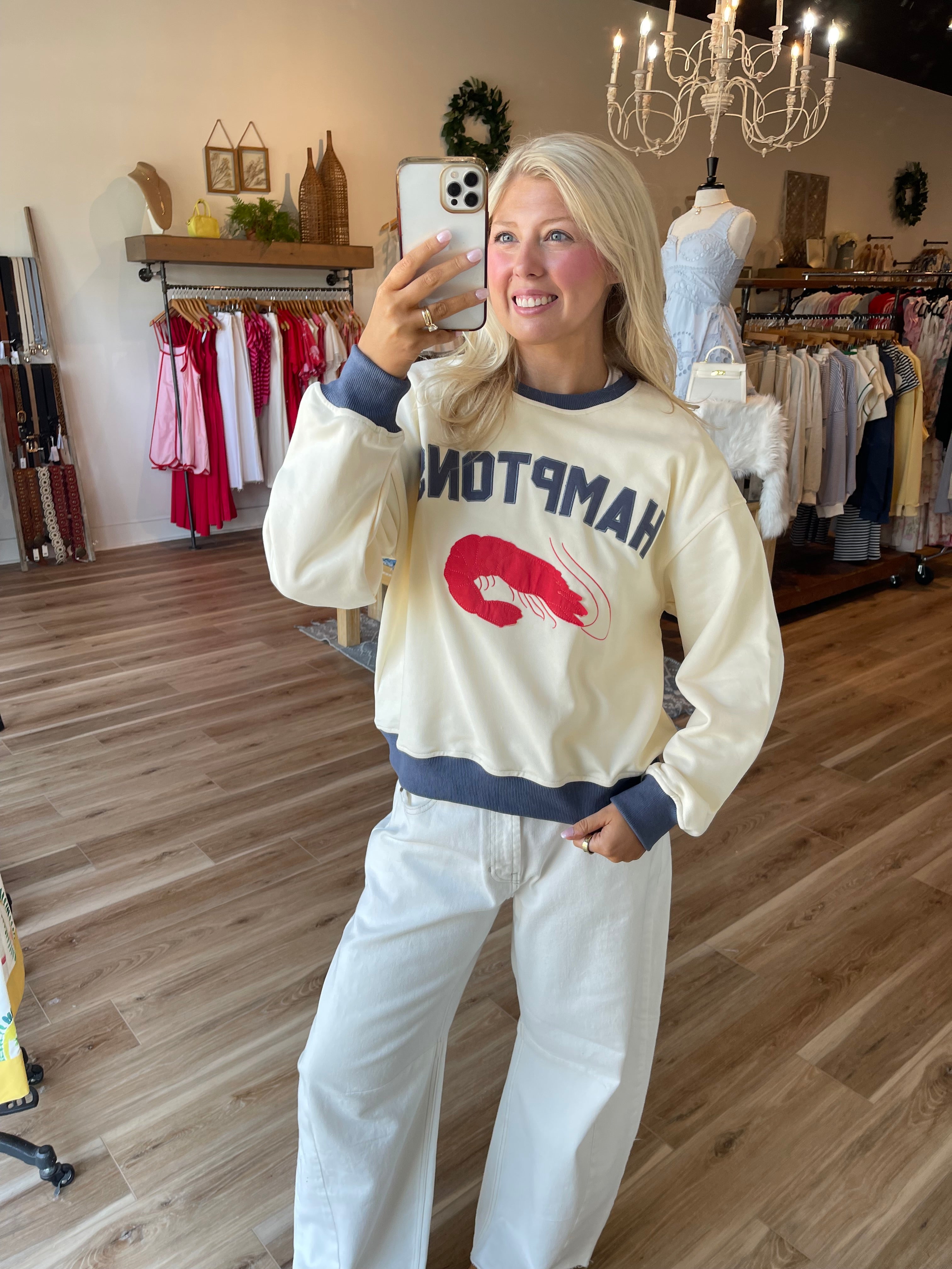 Hamptons Graphic Sweatshirt