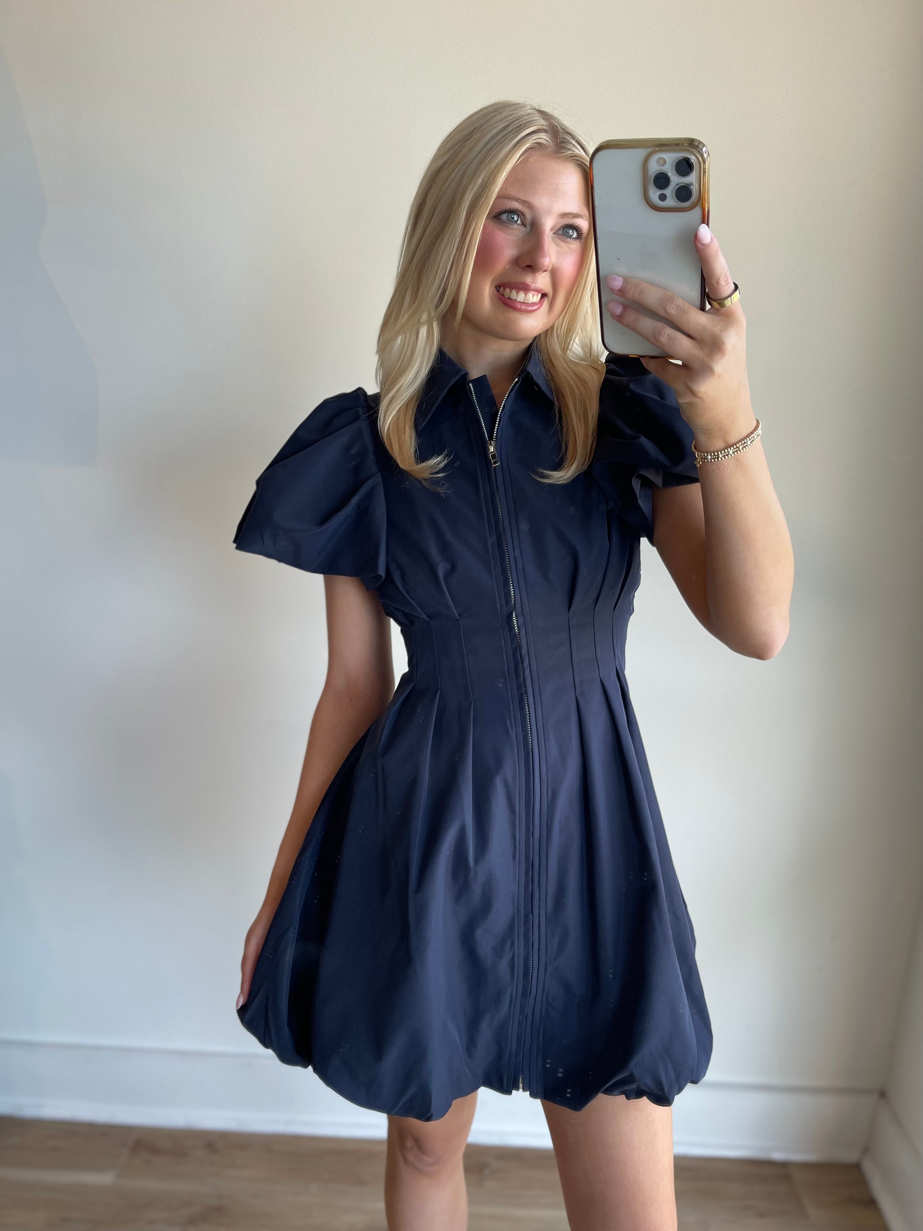 Melissa Bubble Mini Dress