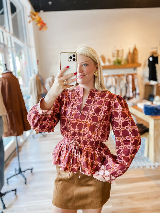 The Tatum Blouse