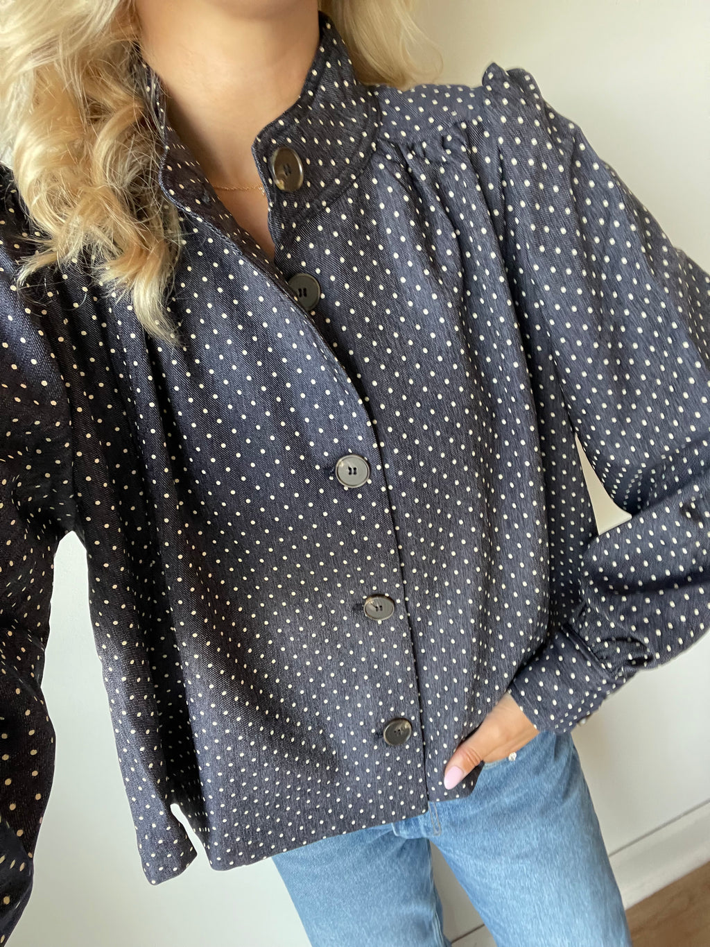 Letti Polk-A-Dot Jacket