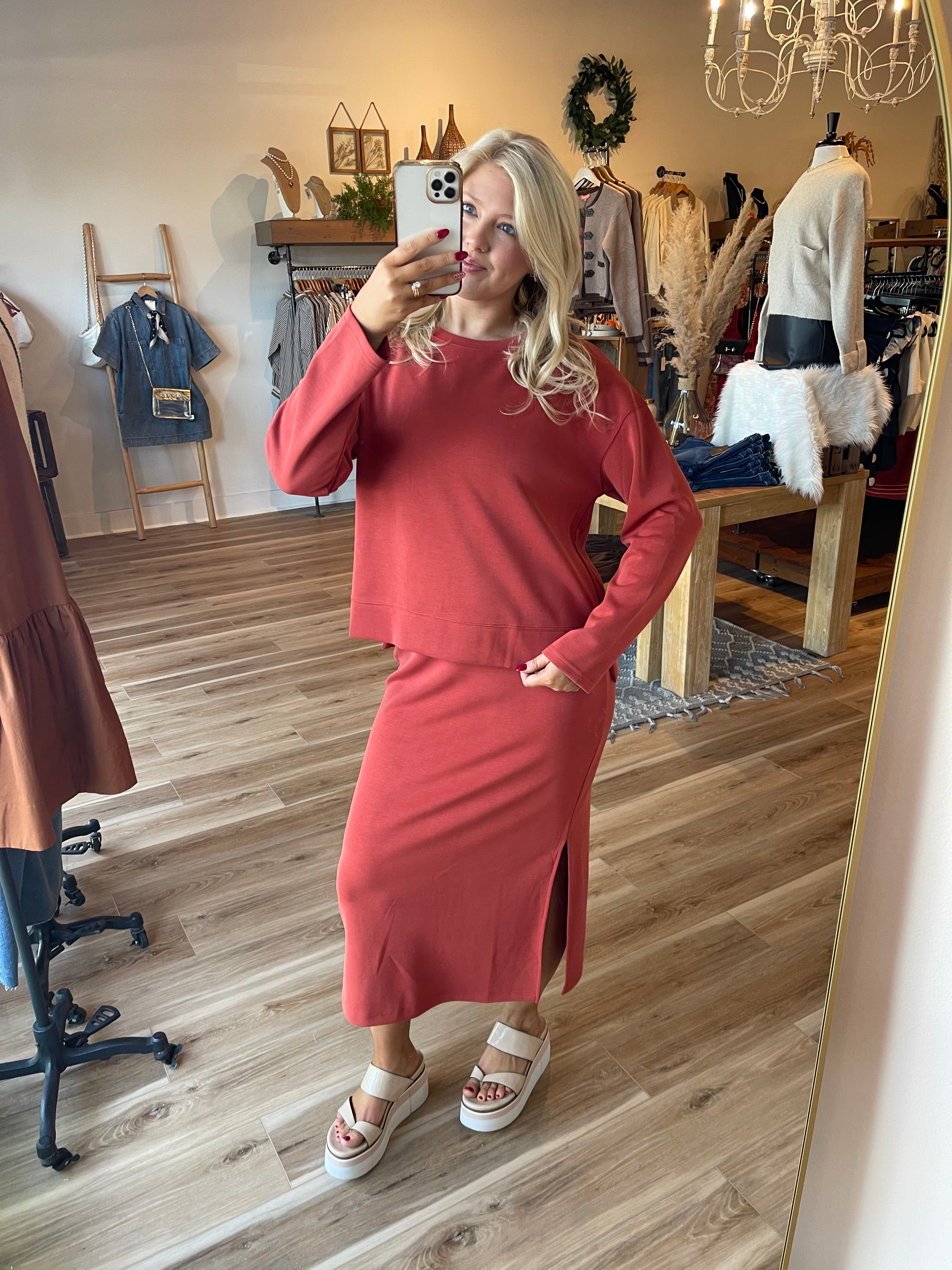 Alexis Two Piece Midi Dress