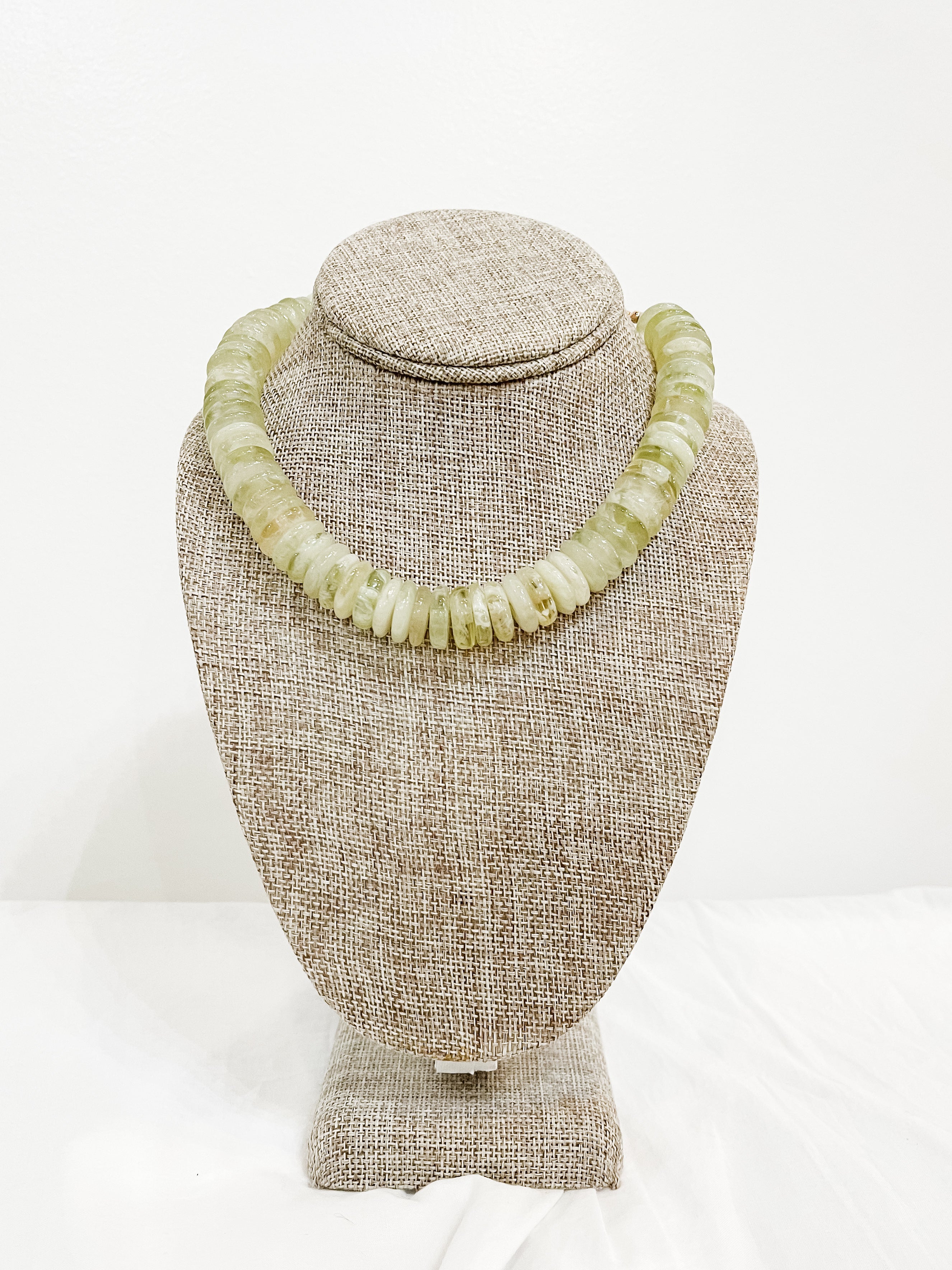 Disk Bead Necklace