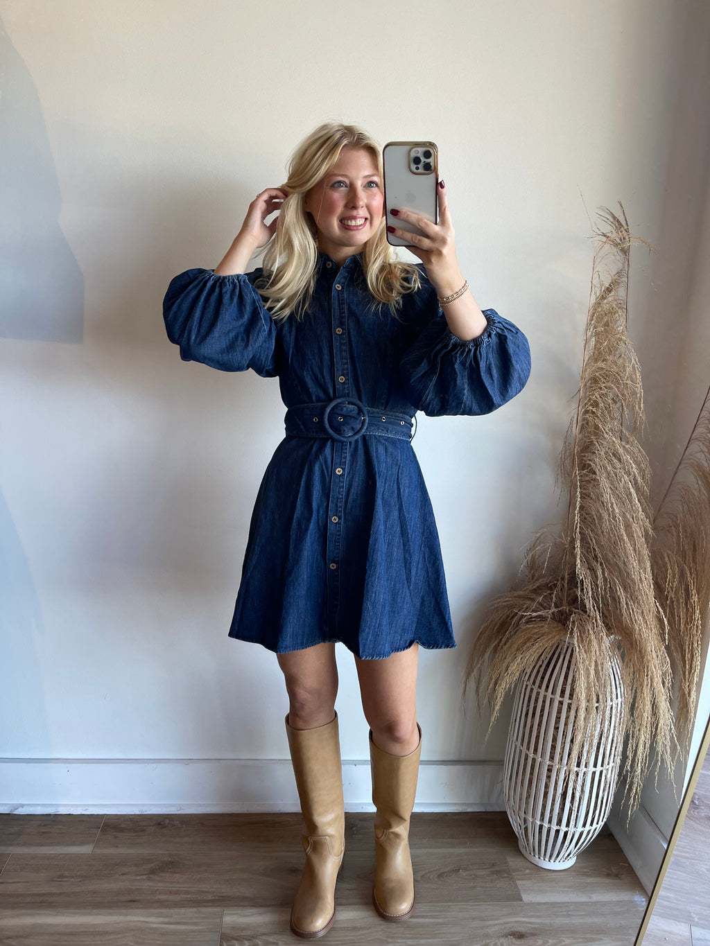 Demi Denim Mini Dress