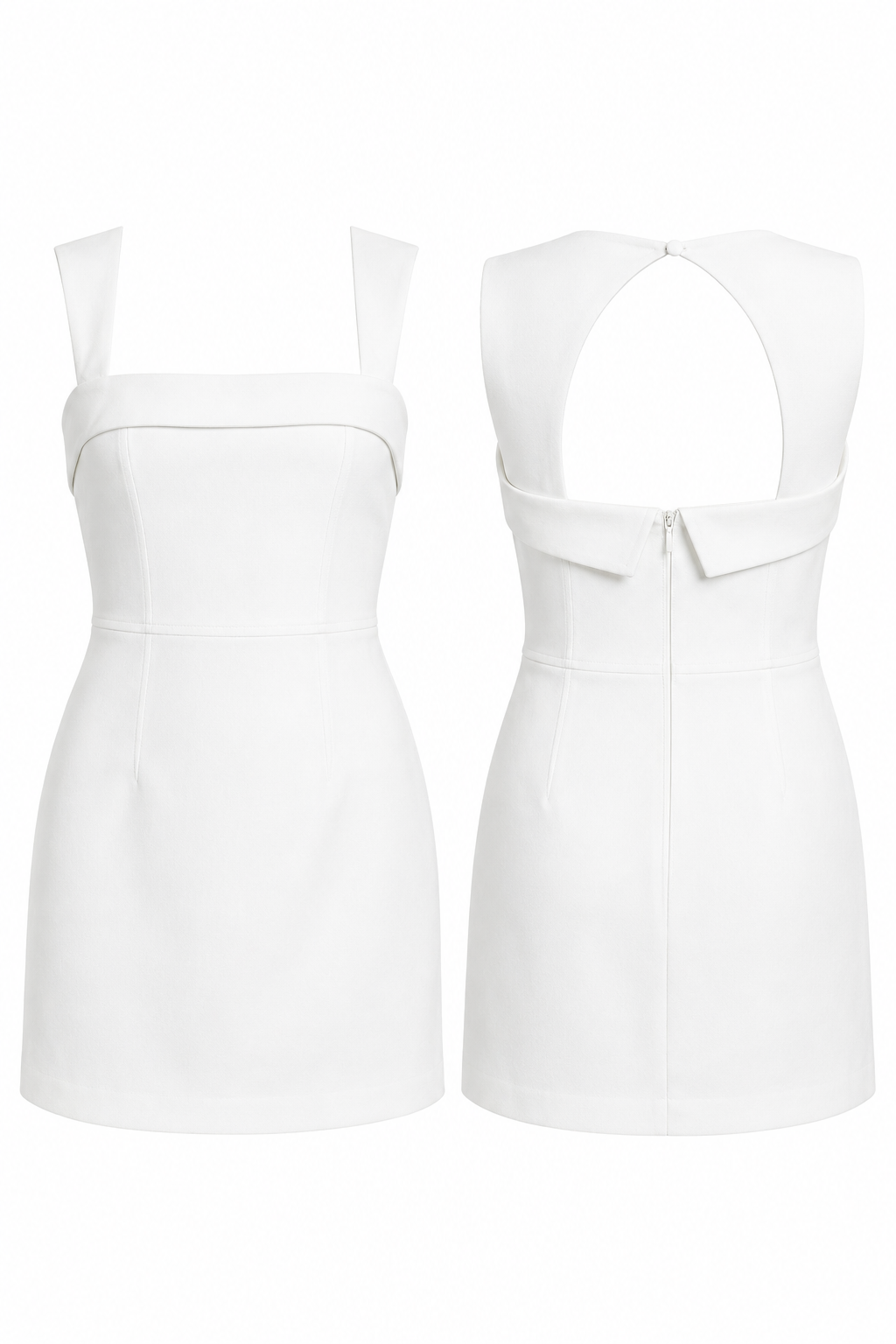 Square Neck Mini Dress