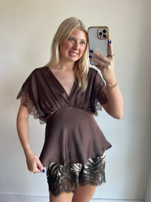 Amari Lace Top
