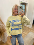 Fish & Lemon Knit Sweater
