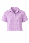 Scottie Eyelet Top