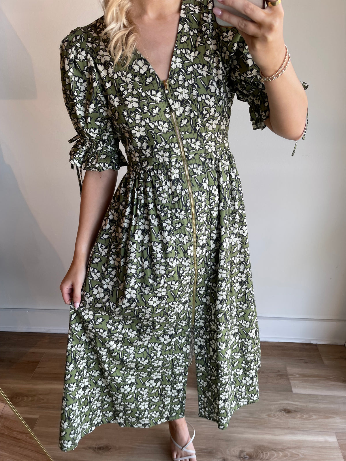 Cyrus Floral Midi Dress