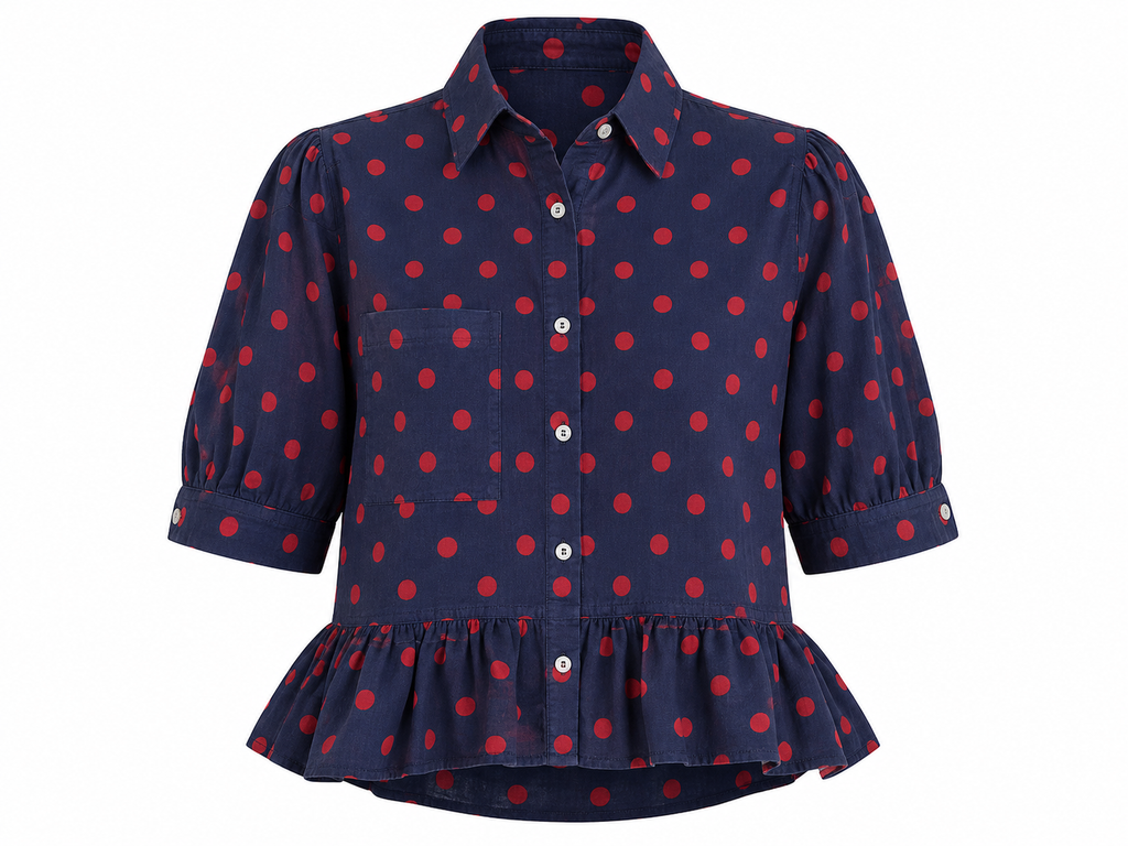 Gia Polka Dot Blouse