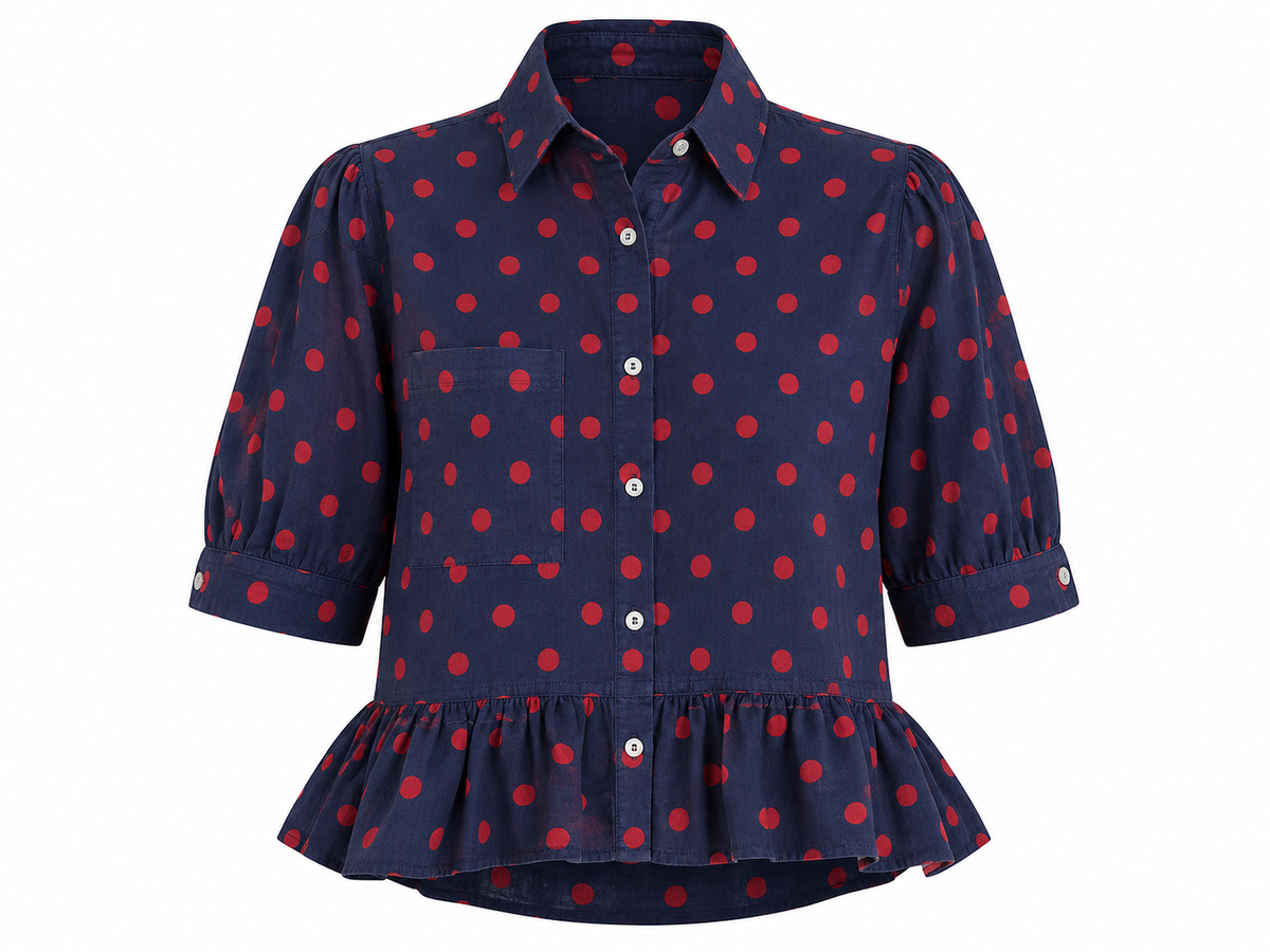 Gia Polka Dot Blouse