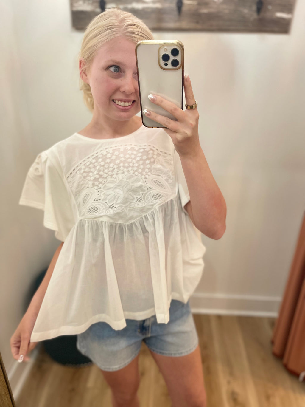 Grace Babydoll Top