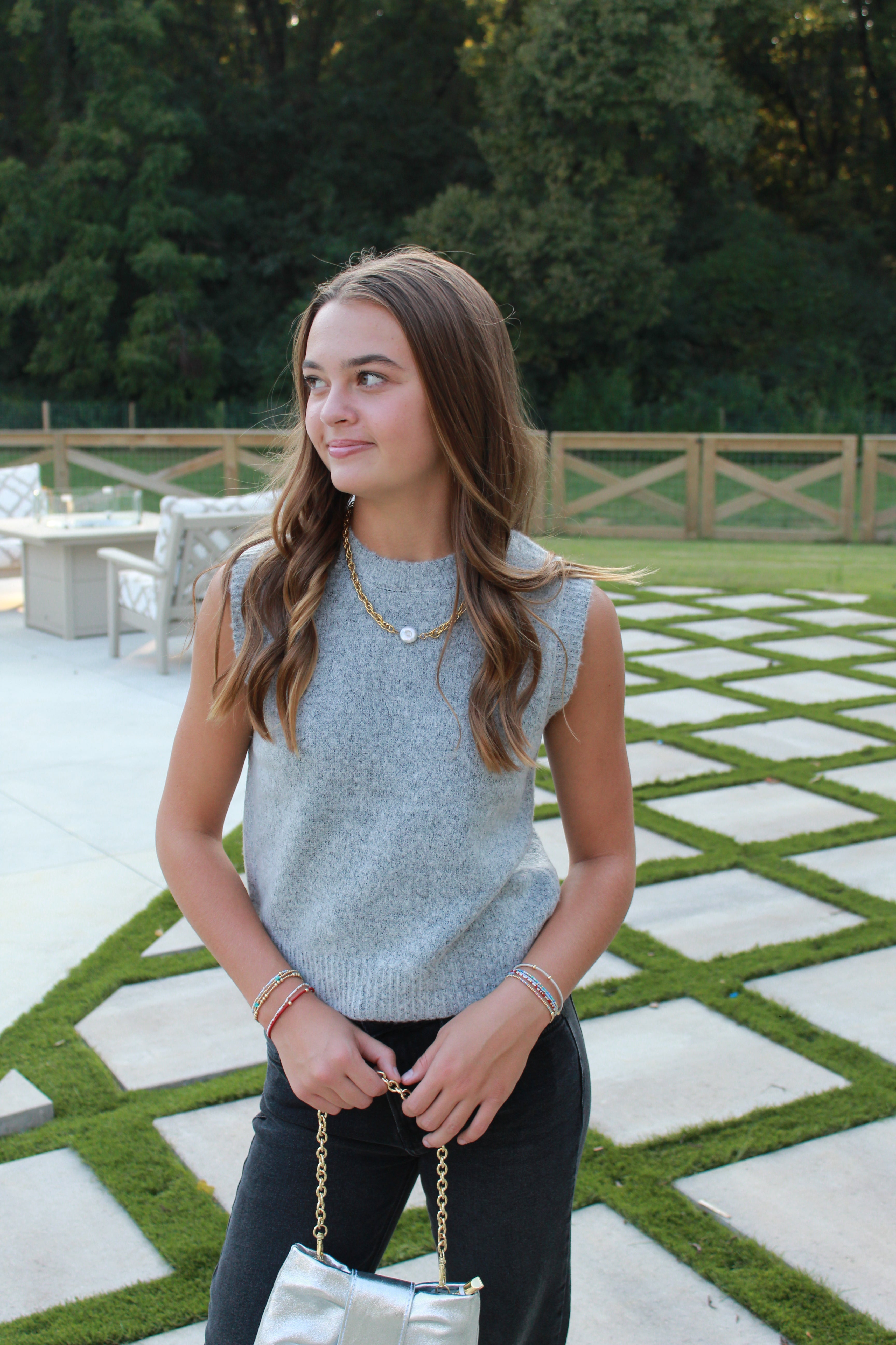 Mya Sleeveless Knit Top