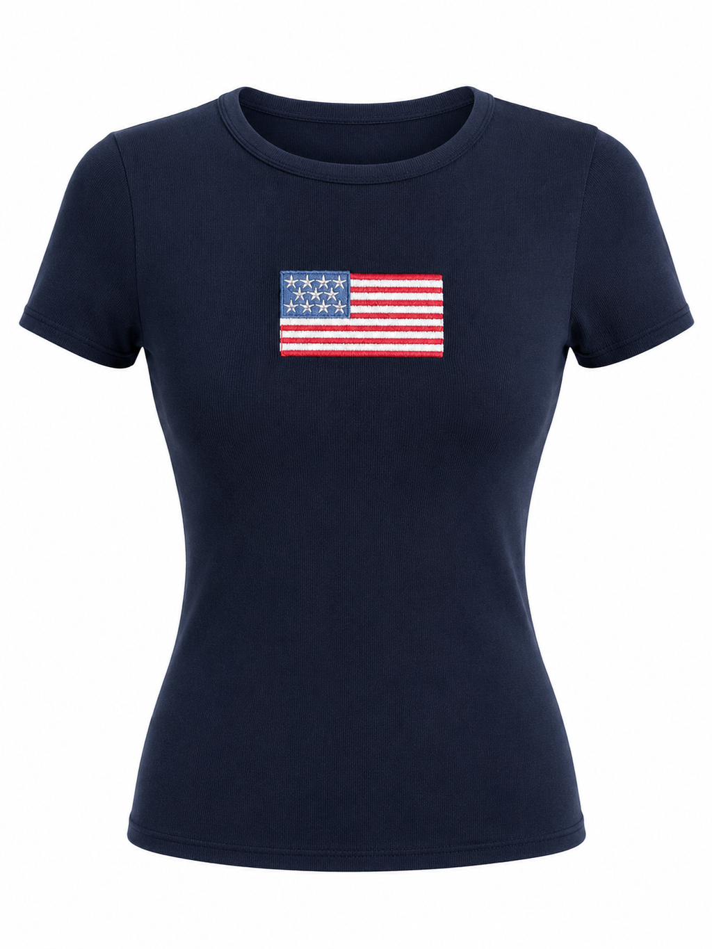 Flag Fitted Tee