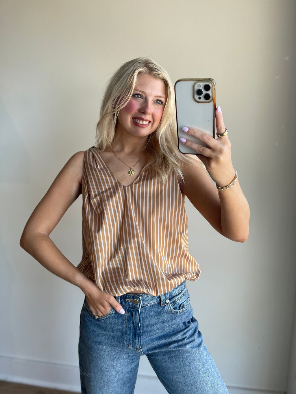 Ellie Stripe Top