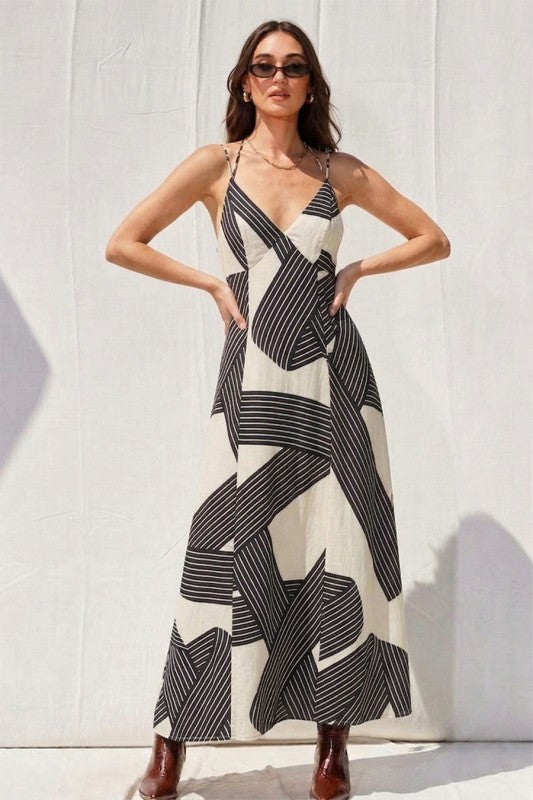 Neutral Ground Maxi Dress
