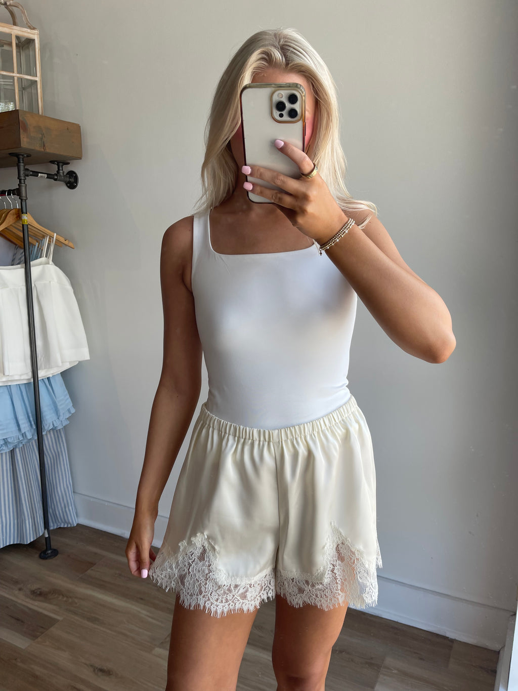 Leah Lace Shorts