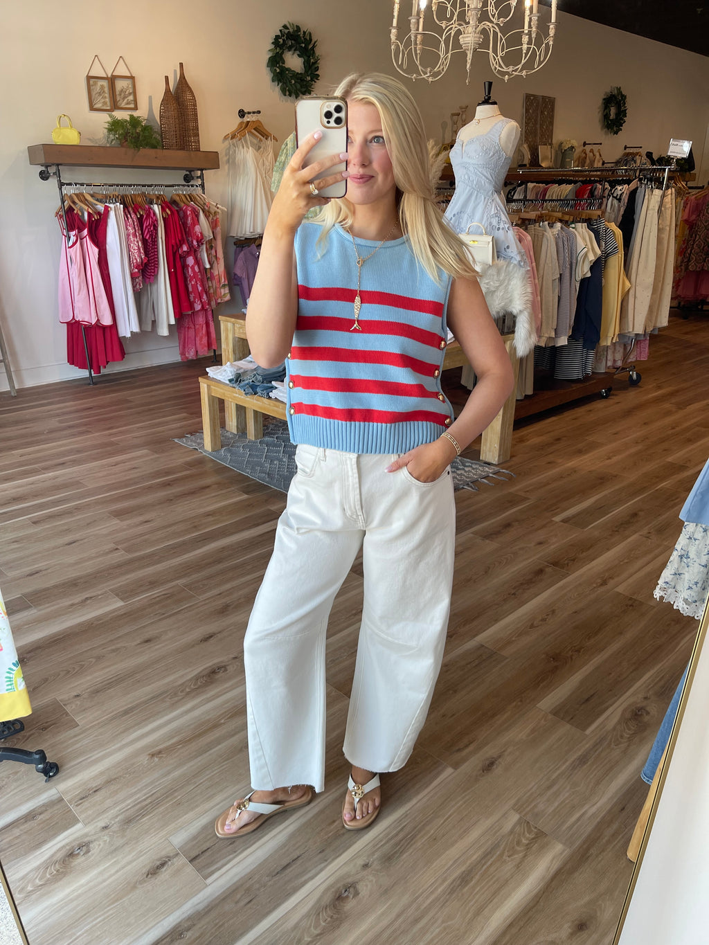 Josie Striped Top