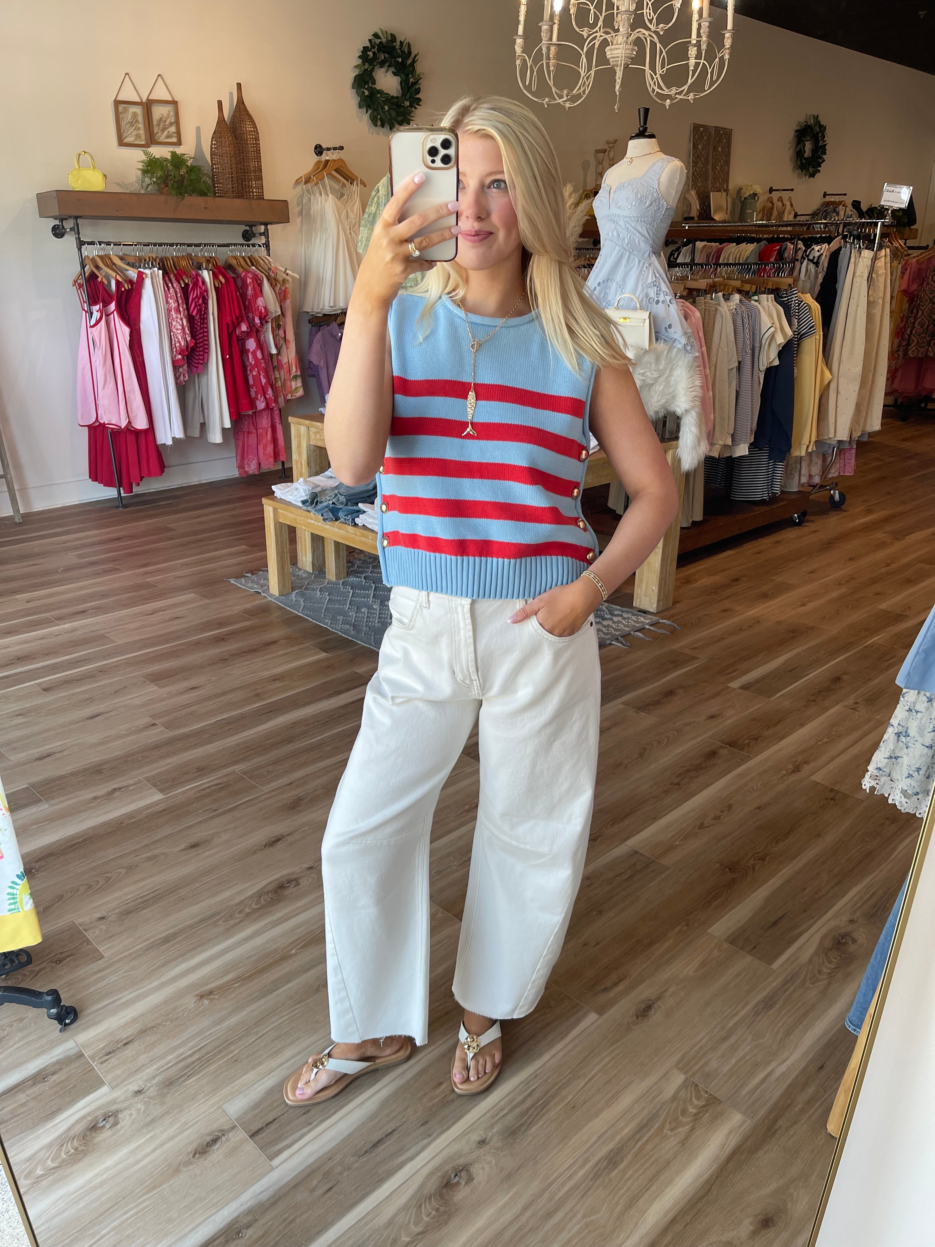 Josie Striped Top