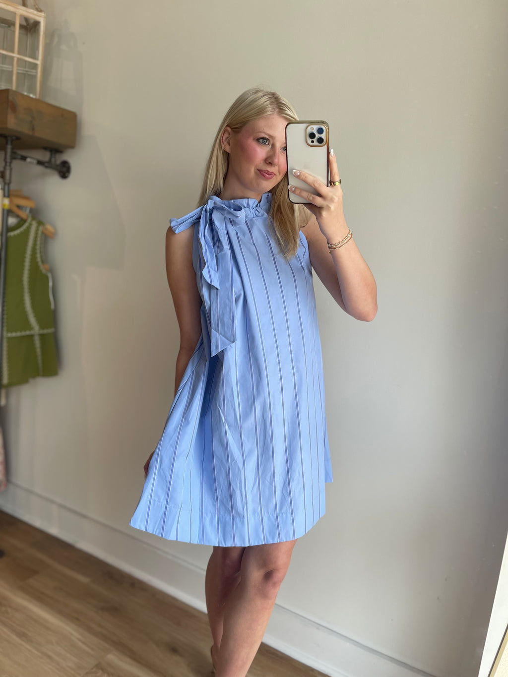 Adaline Stripe Mini Dress