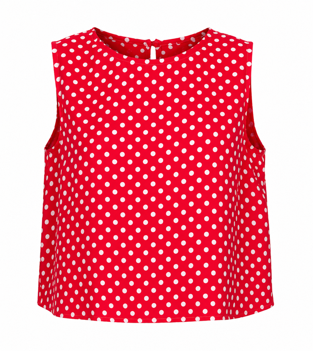 Karina Polka Dot Top