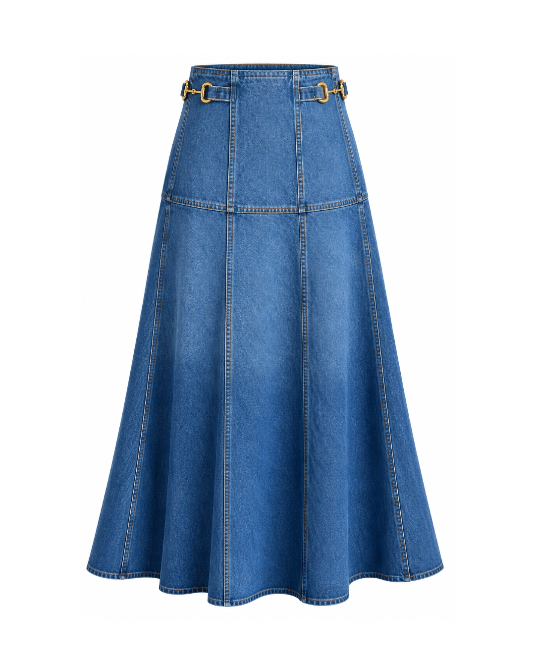 Darby Denim Midi Skirt