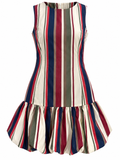 Luna Striped Mini Dress
