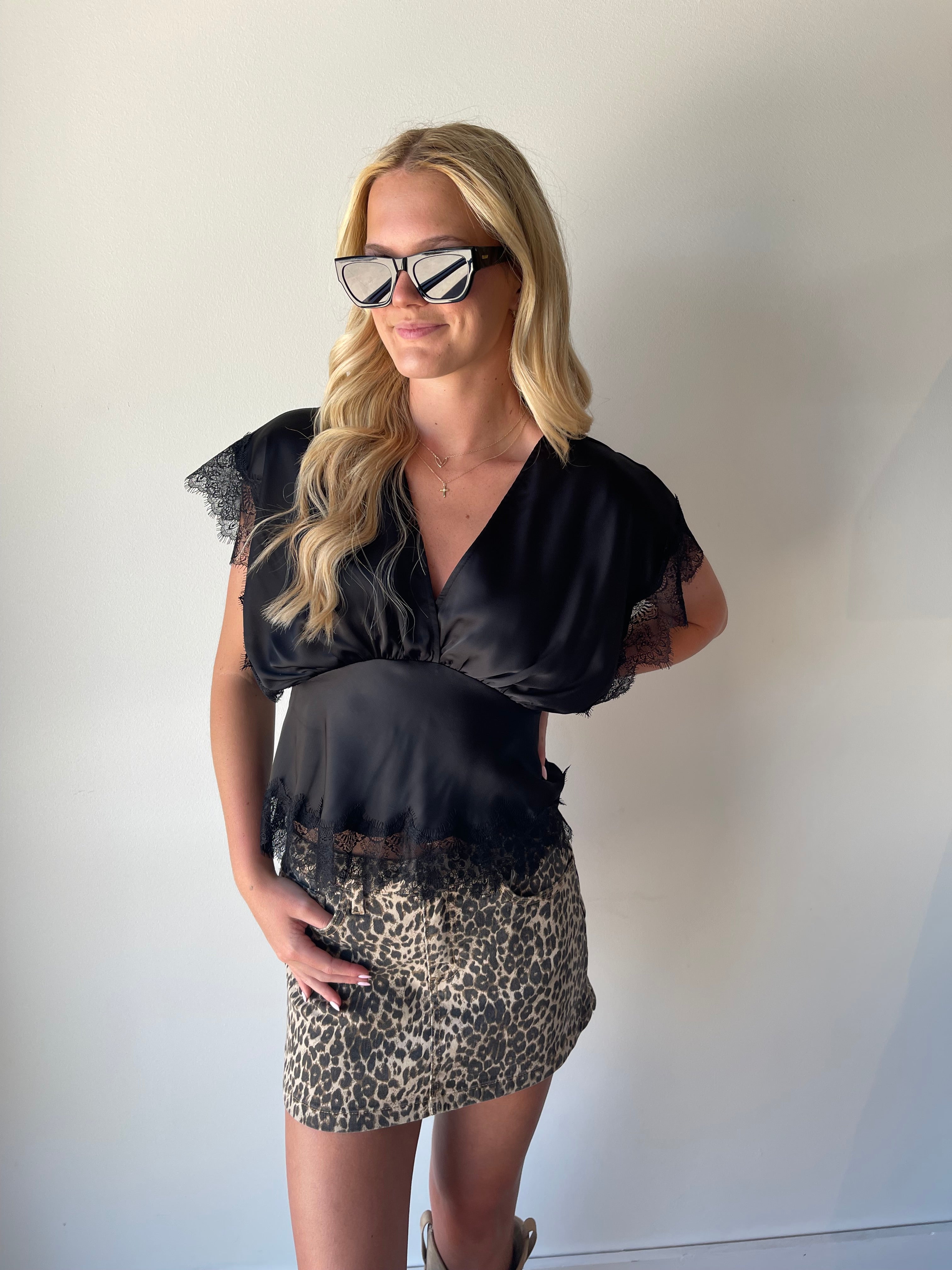 Amari Lace Top