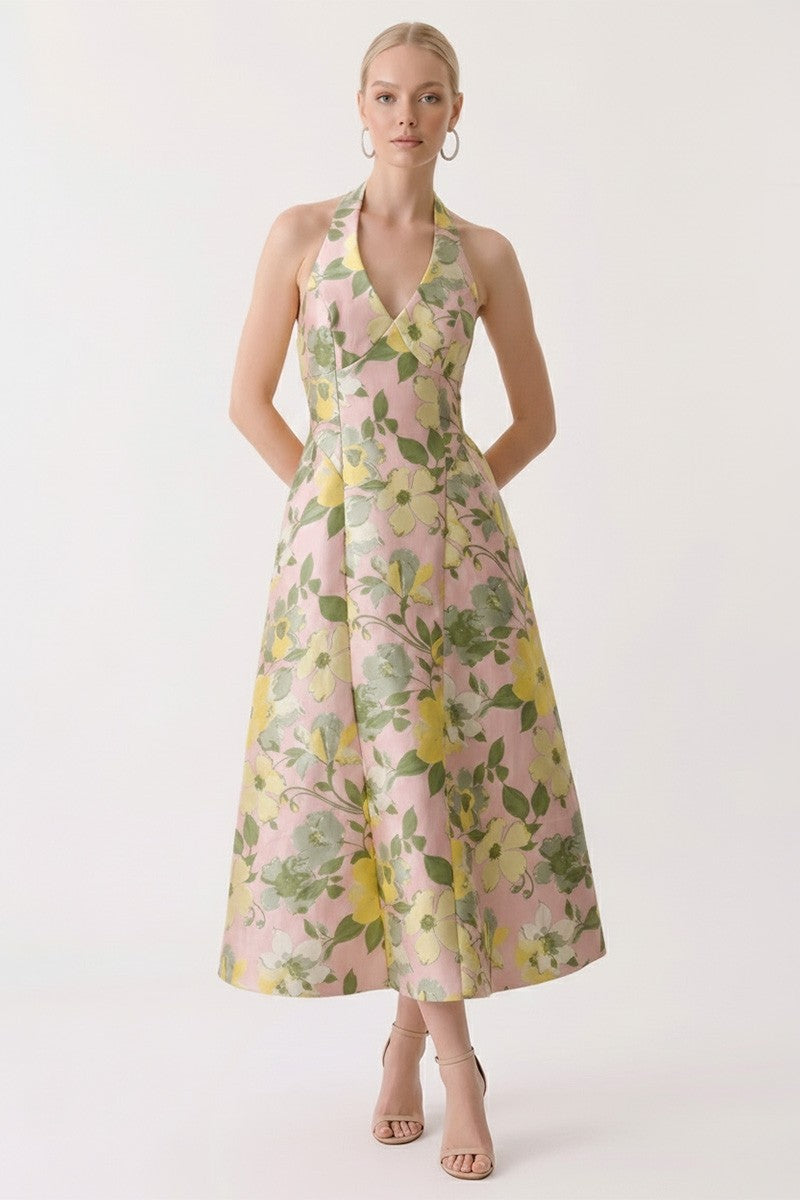 Calloway Halter Midi Dress