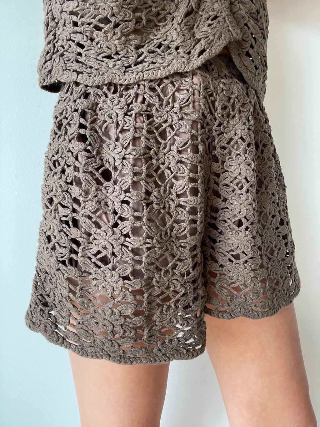 Eliana Crochet Shorts