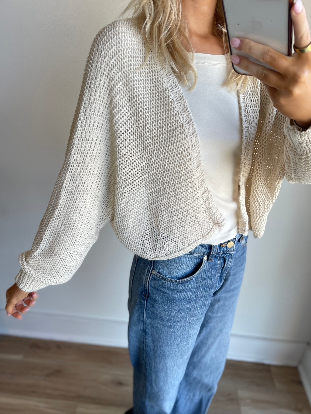 Kelsey Cropped Cardigan