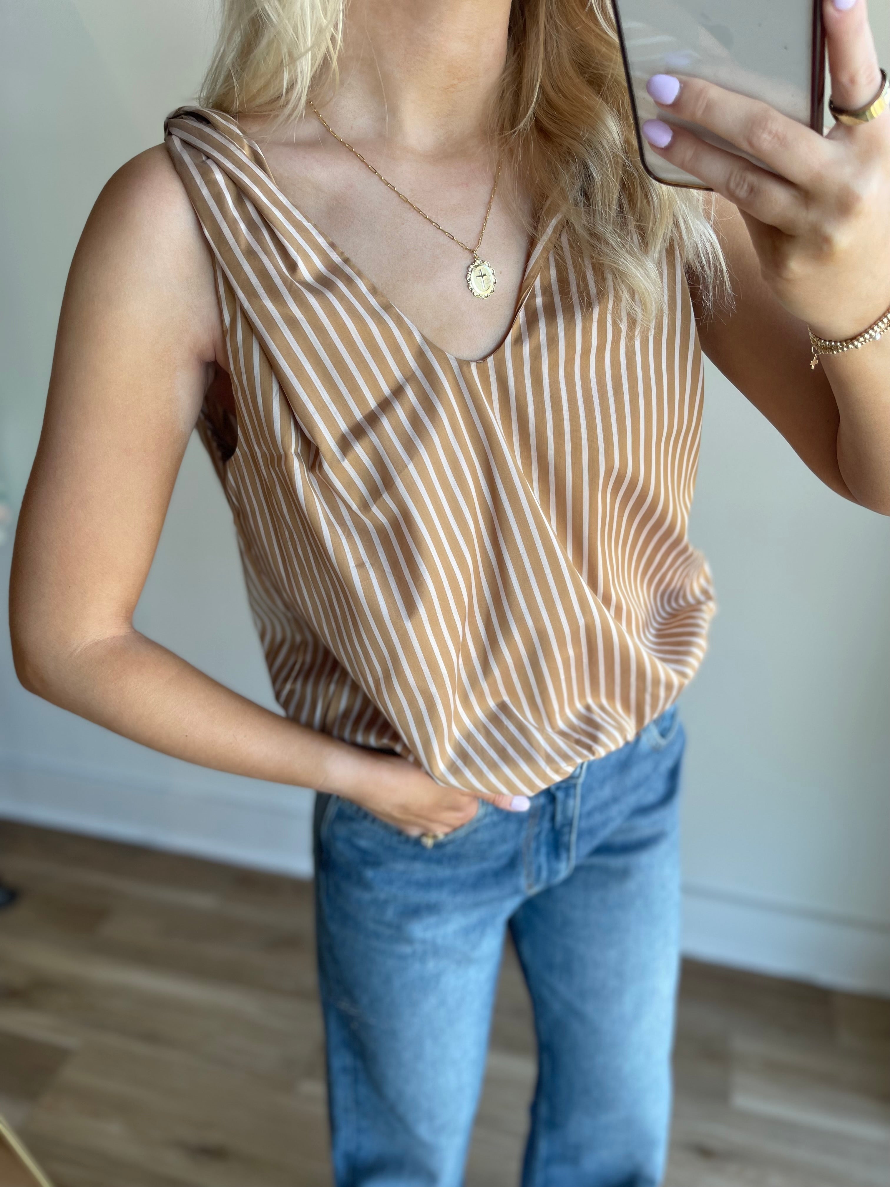 Ellie Stripe Top