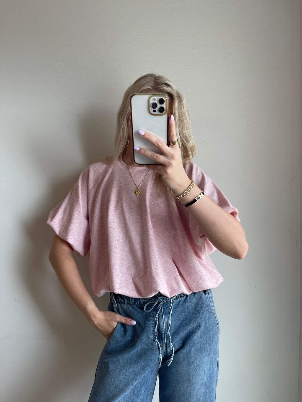 Jersey Bubble Top