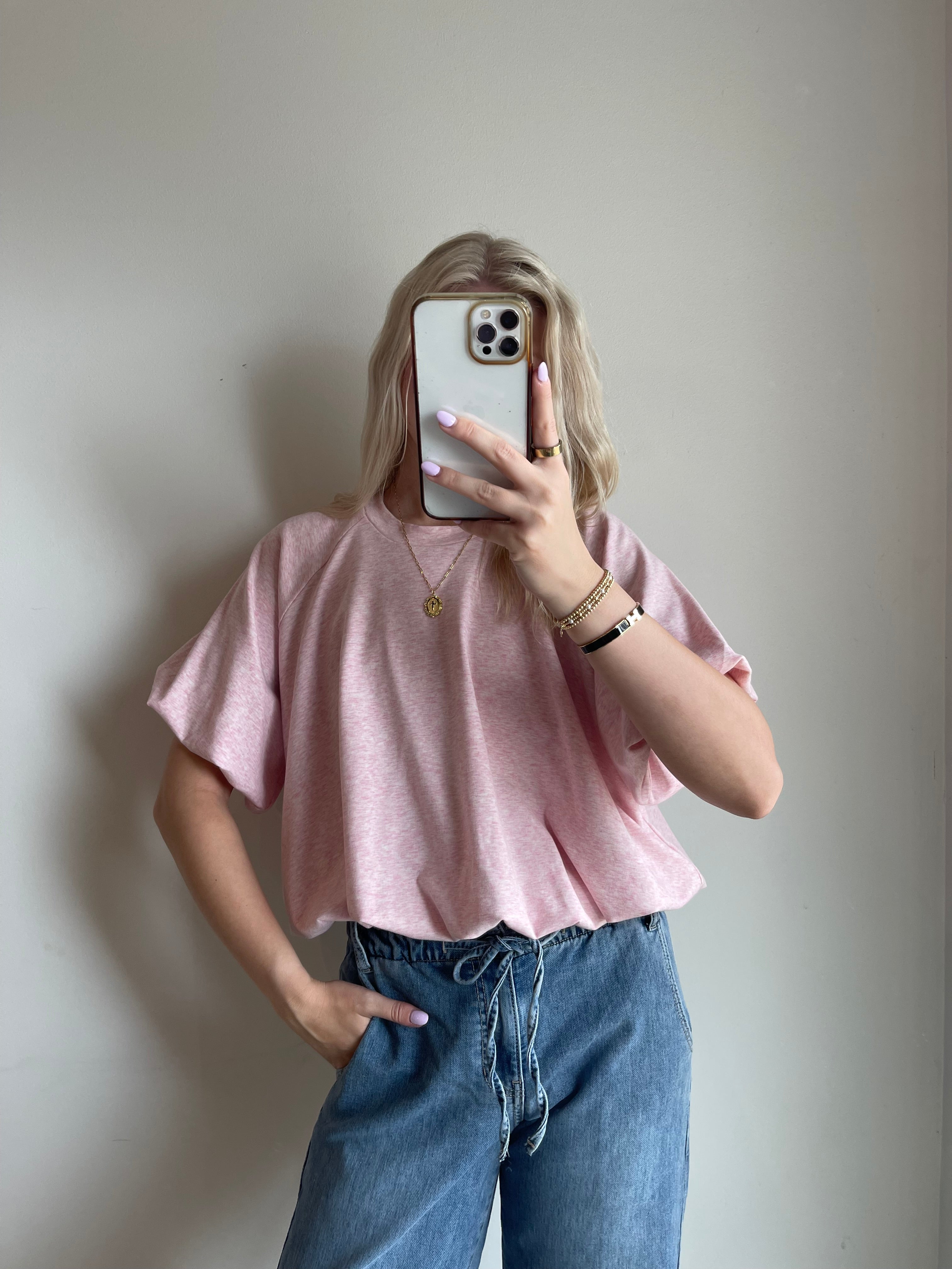 Jersey Bubble Top