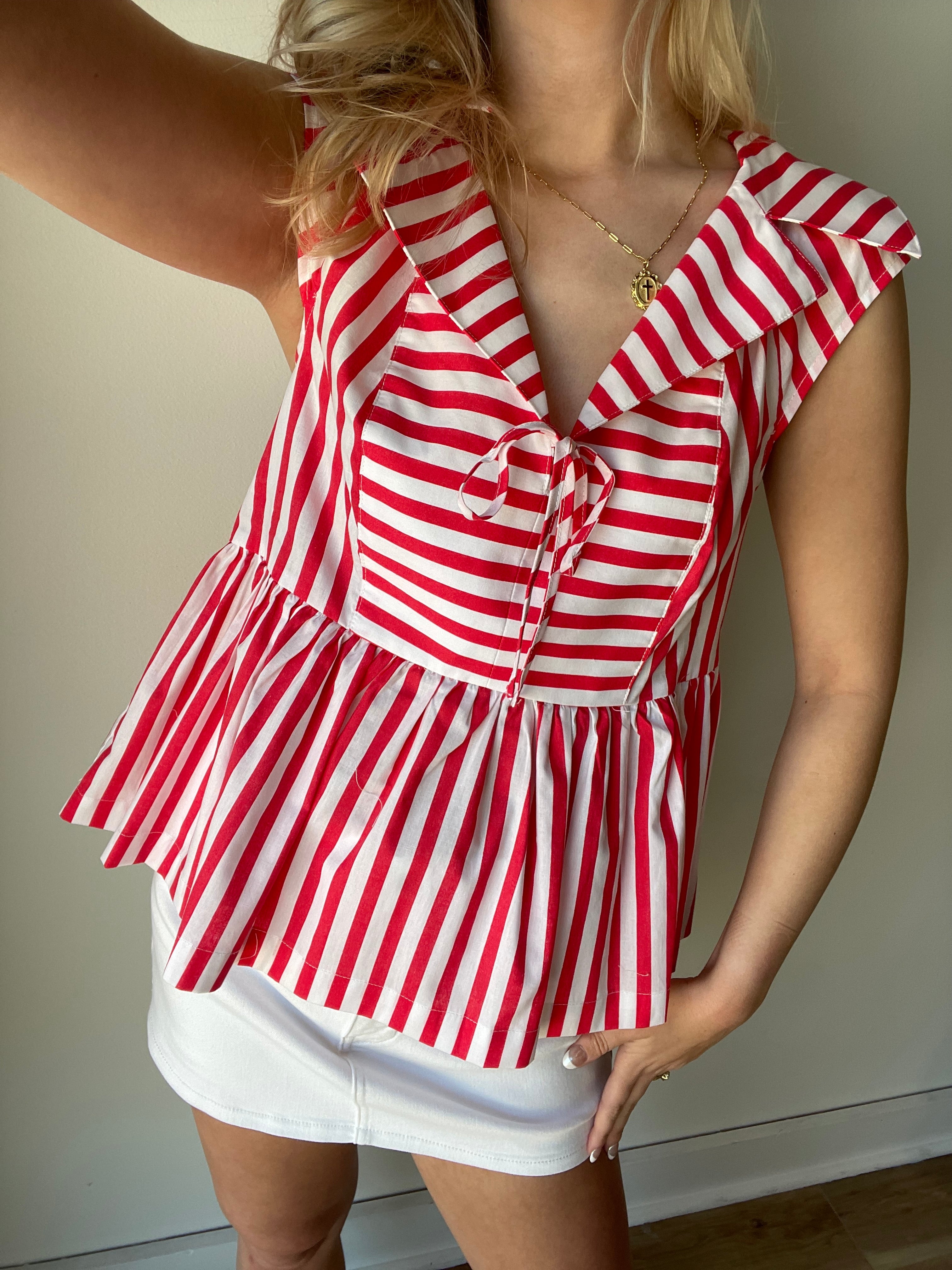 Sailor Stripe Top