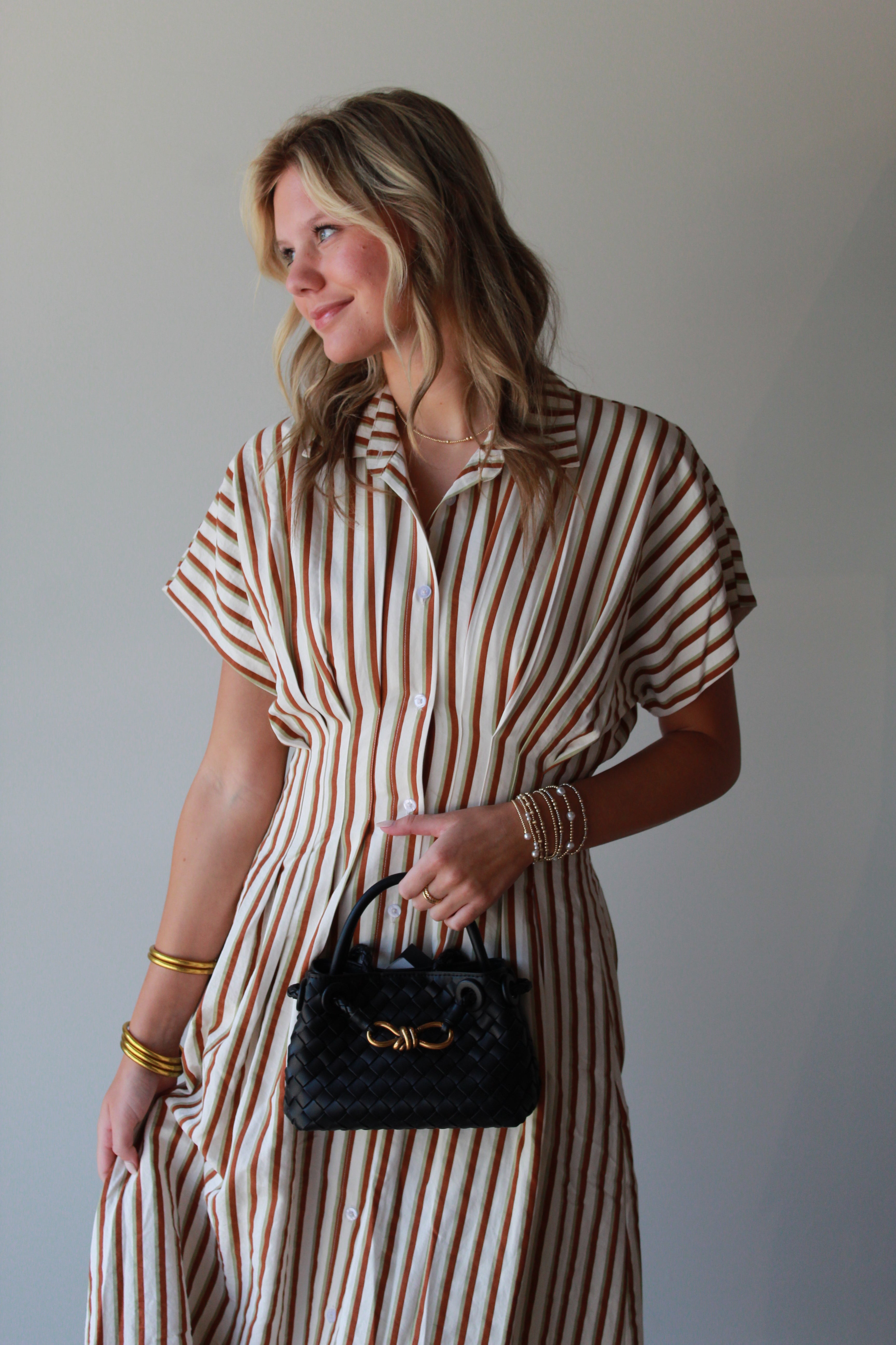 Nancy Striped Maxi Dress