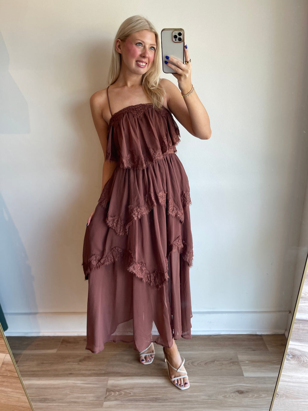 Bella Tiered Midi Dress