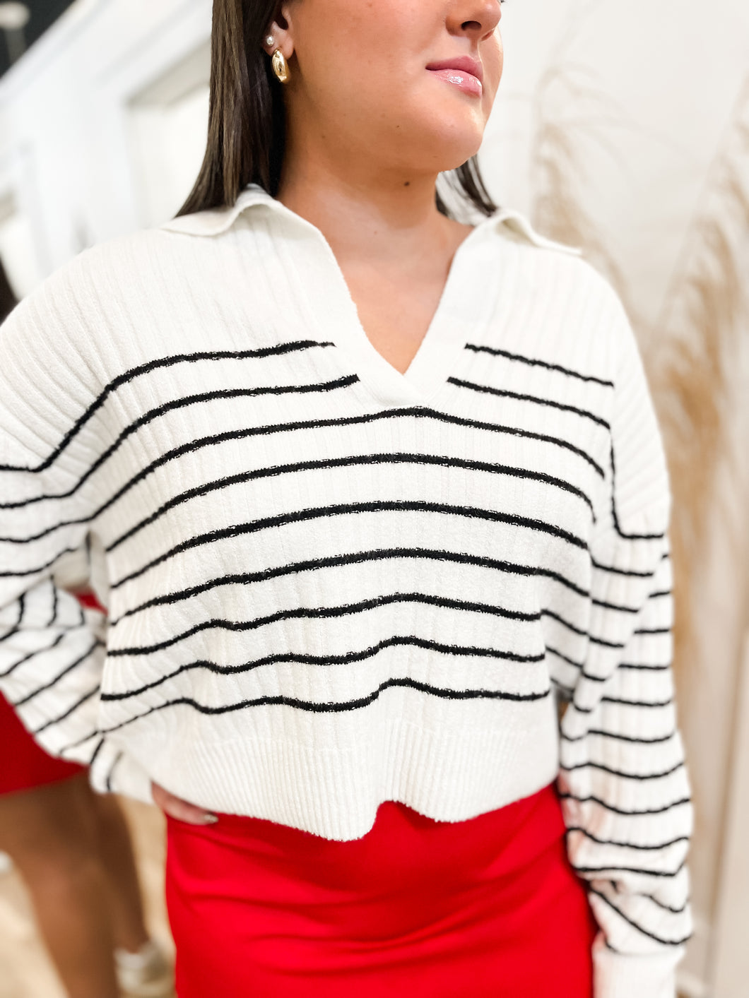 Vhair Stripe Sweater