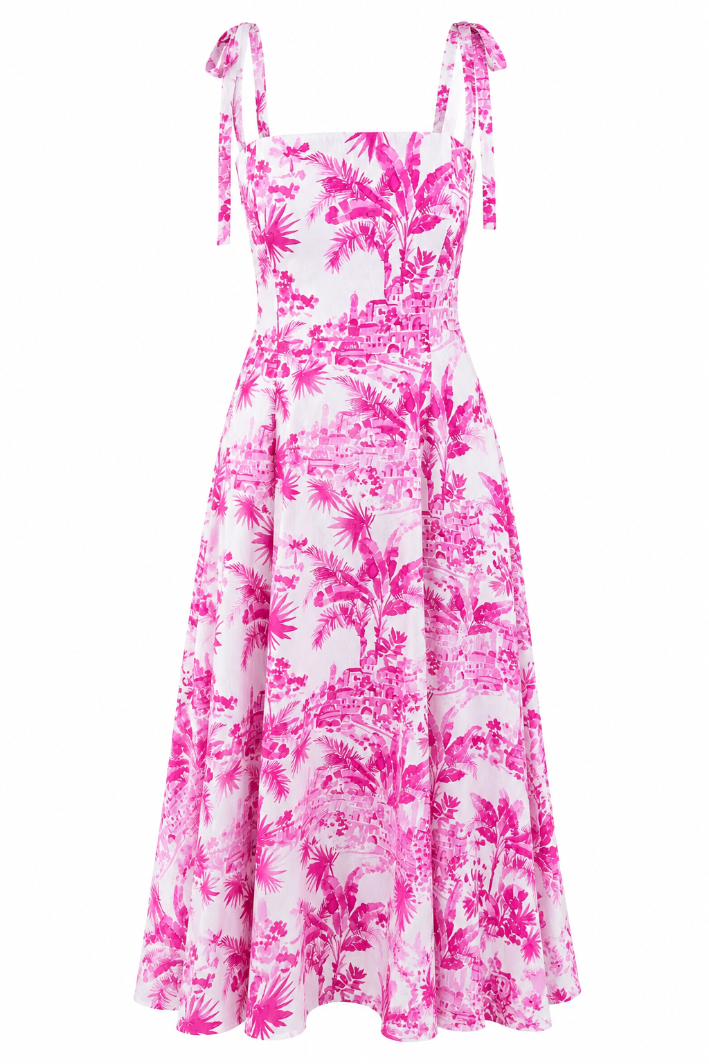 Palm Midi Dress