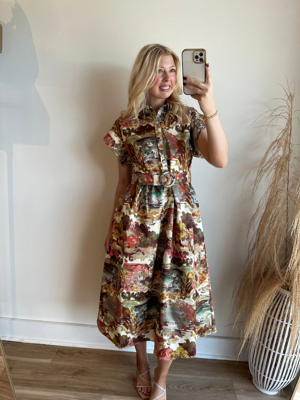 Cottage Garden Midi Dress