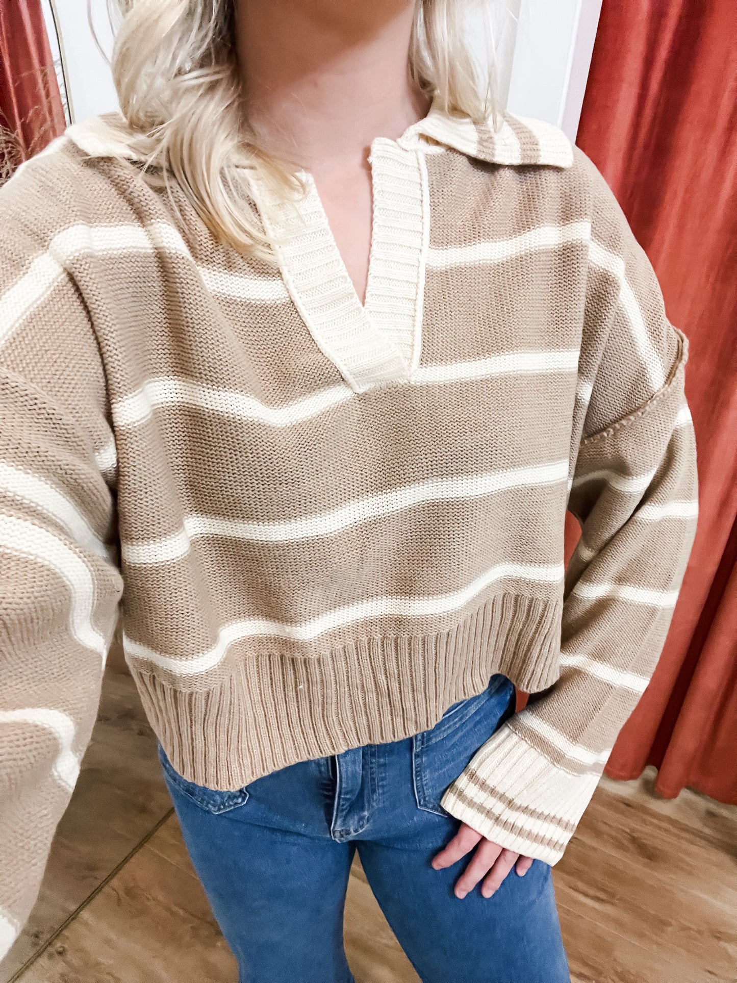 Laken Stripe Sweater