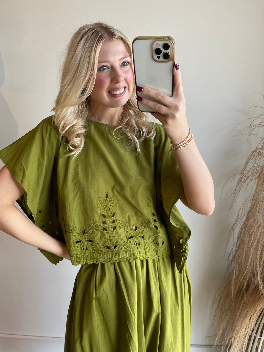 Farley Embroidered Top