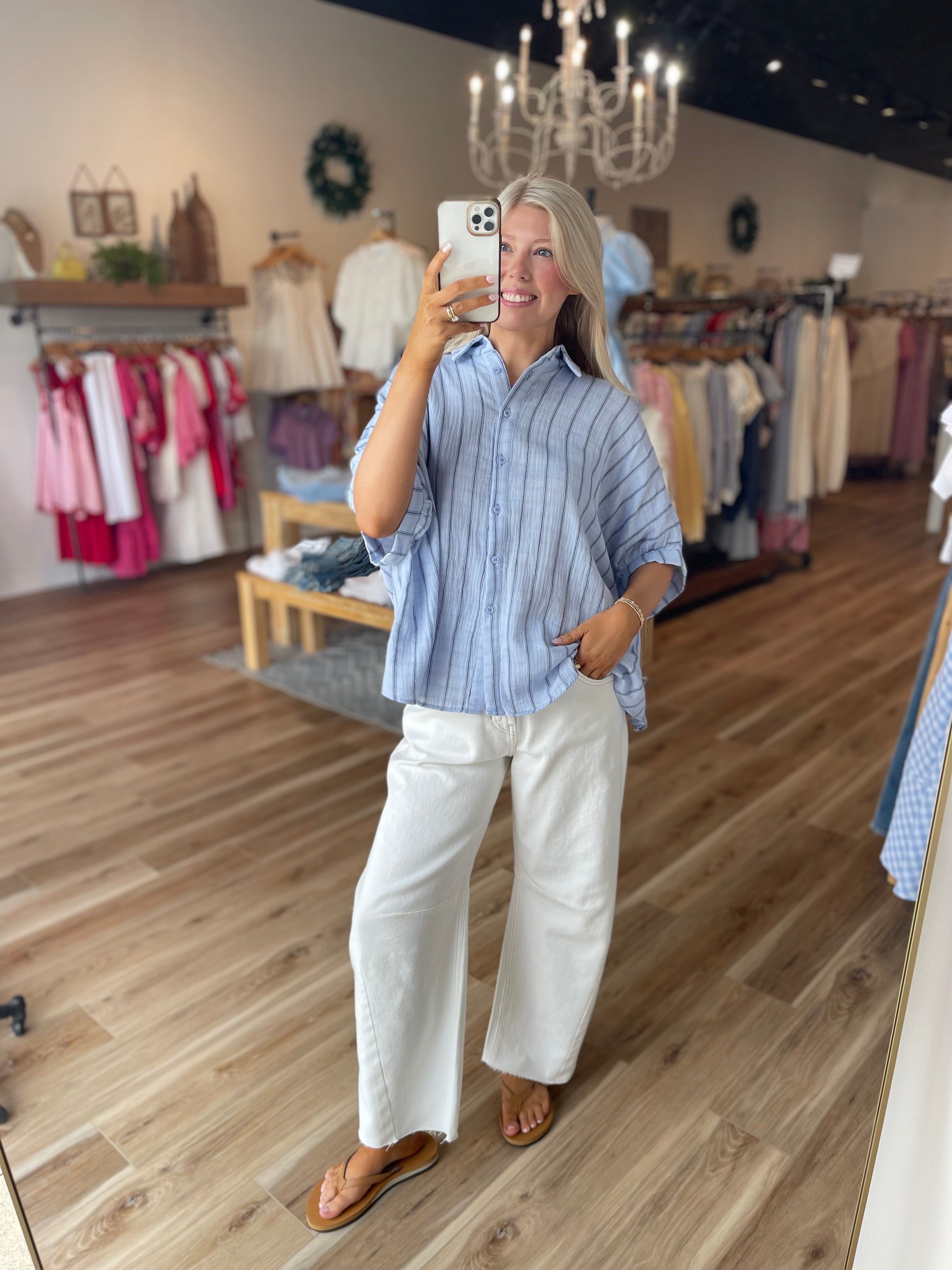 Annie Striped Blouse