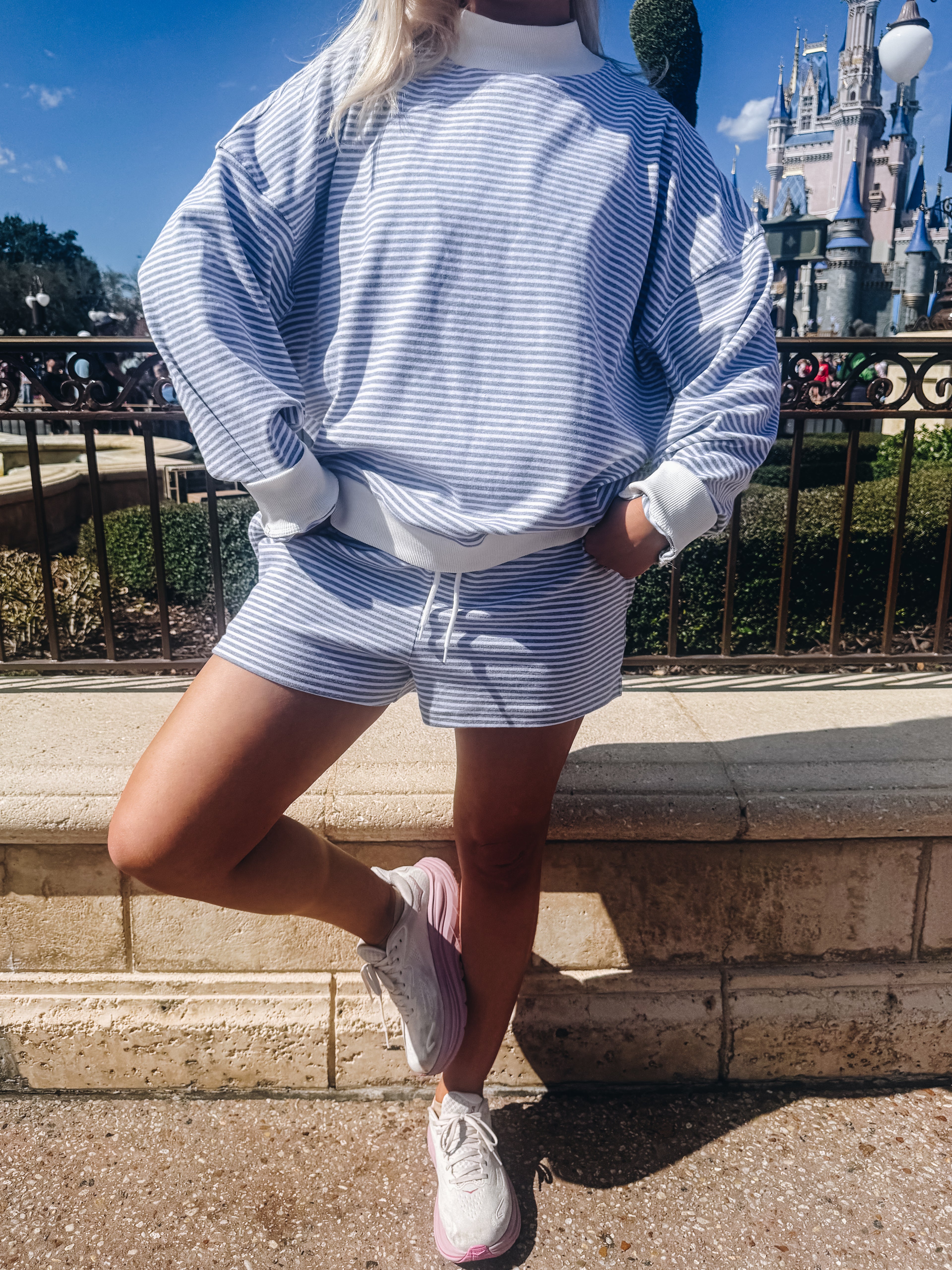 Callie Stripe Shorts