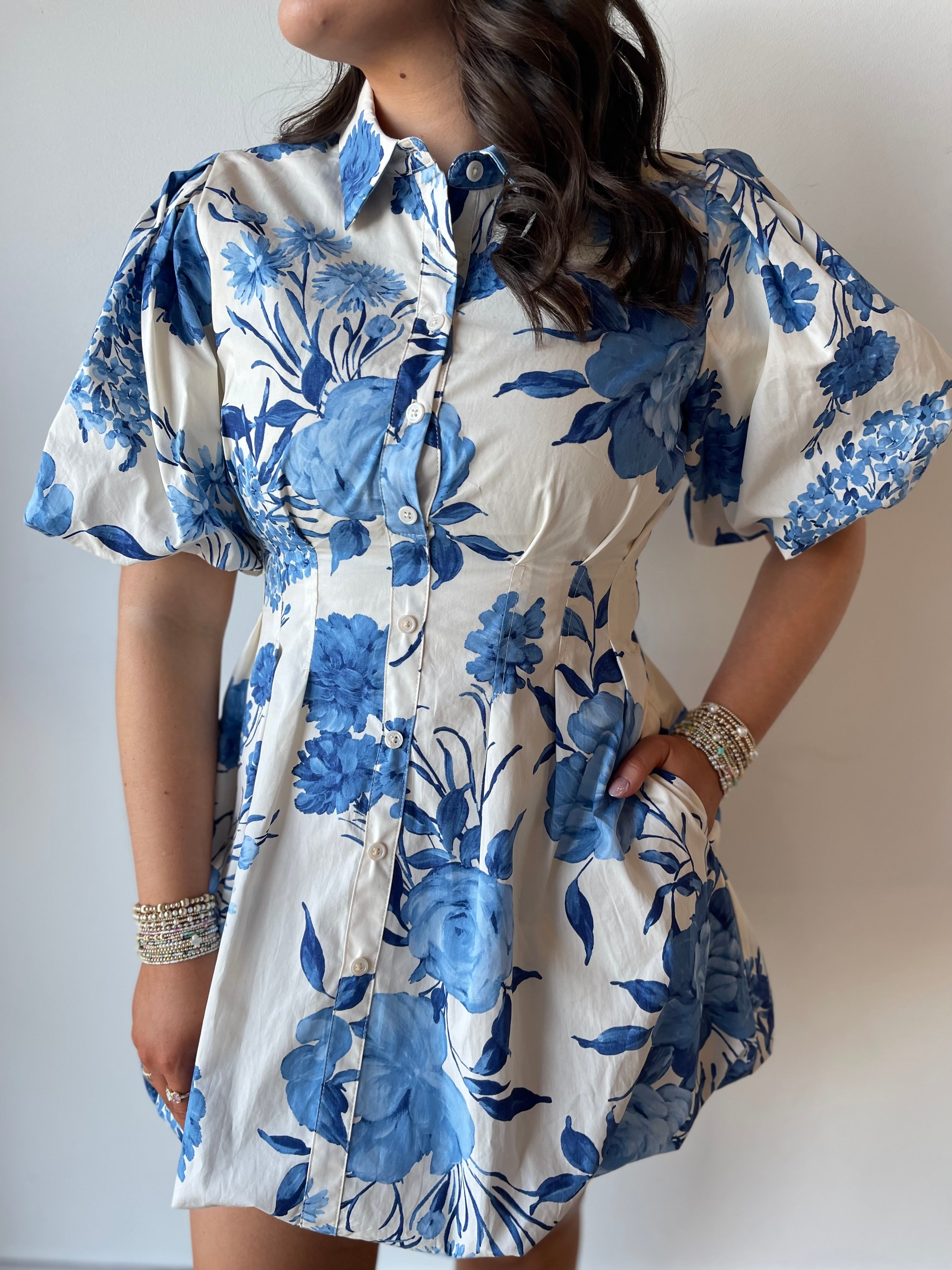 Tess Floral Bubble Dress