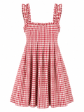 Ruby Gingham Mini Dress