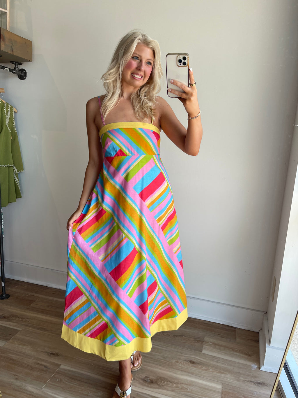 Geo Midi Dress