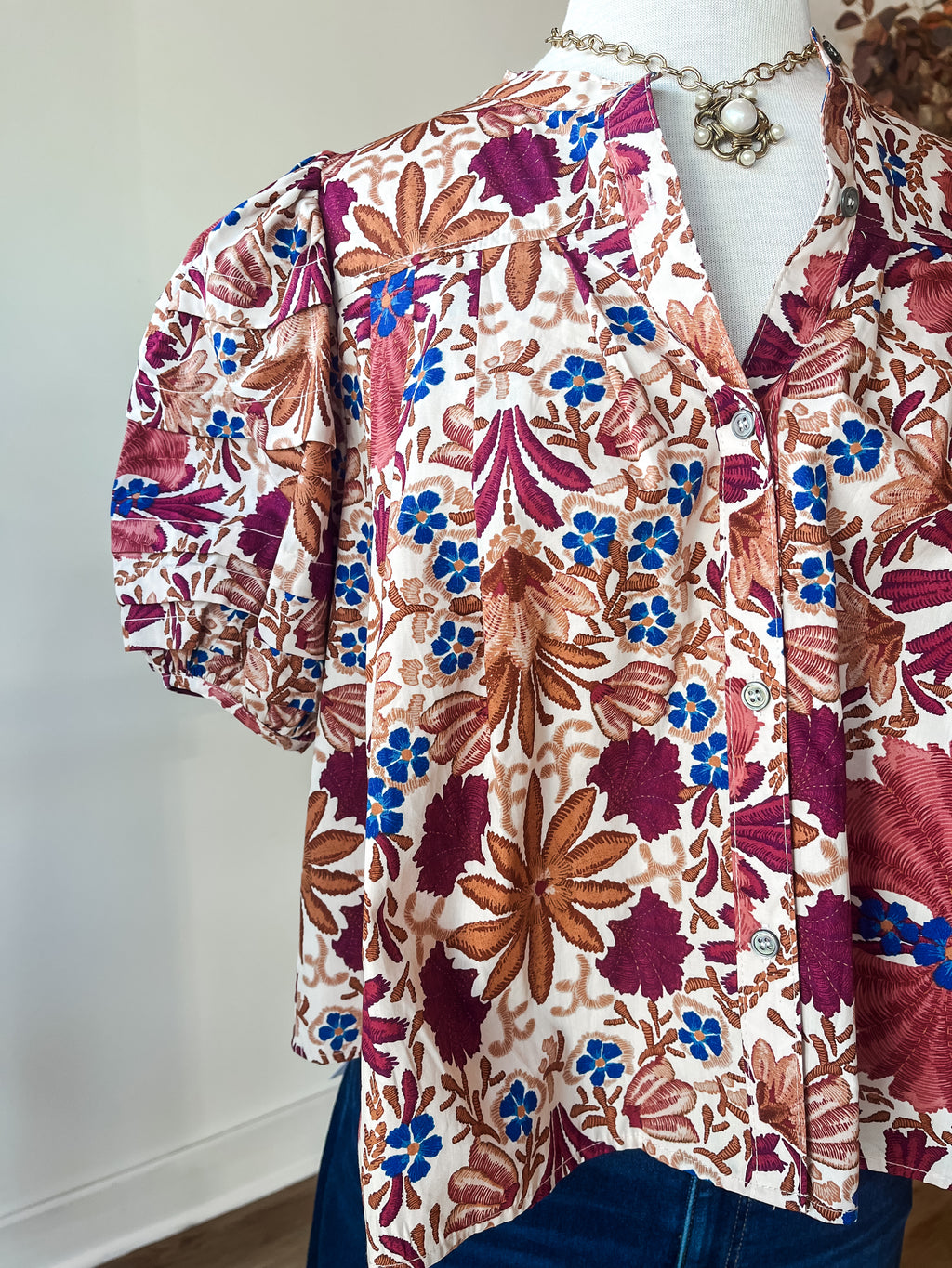 Amber Puff Sleeve Top