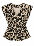 Chelsea Cheetah Top